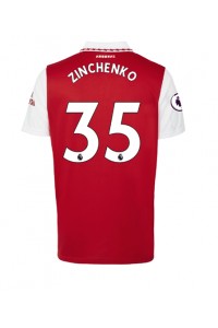 Fotbalové Dres Arsenal Oleksandr Zinchenko #35 Domácí Oblečení 2022-23 Krátký Rukáv